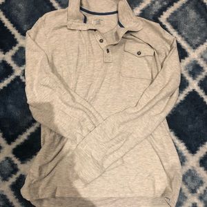 Lucky Brand Long Sleeve Polo